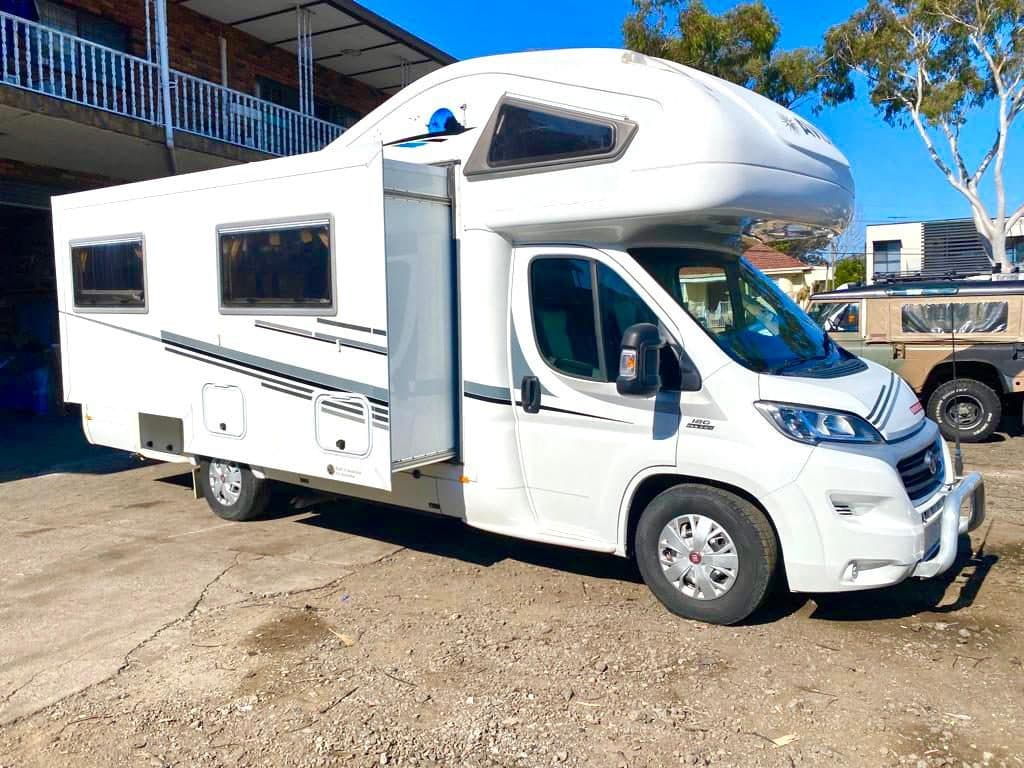 Avida Birdsville class A motor home in New Zealand