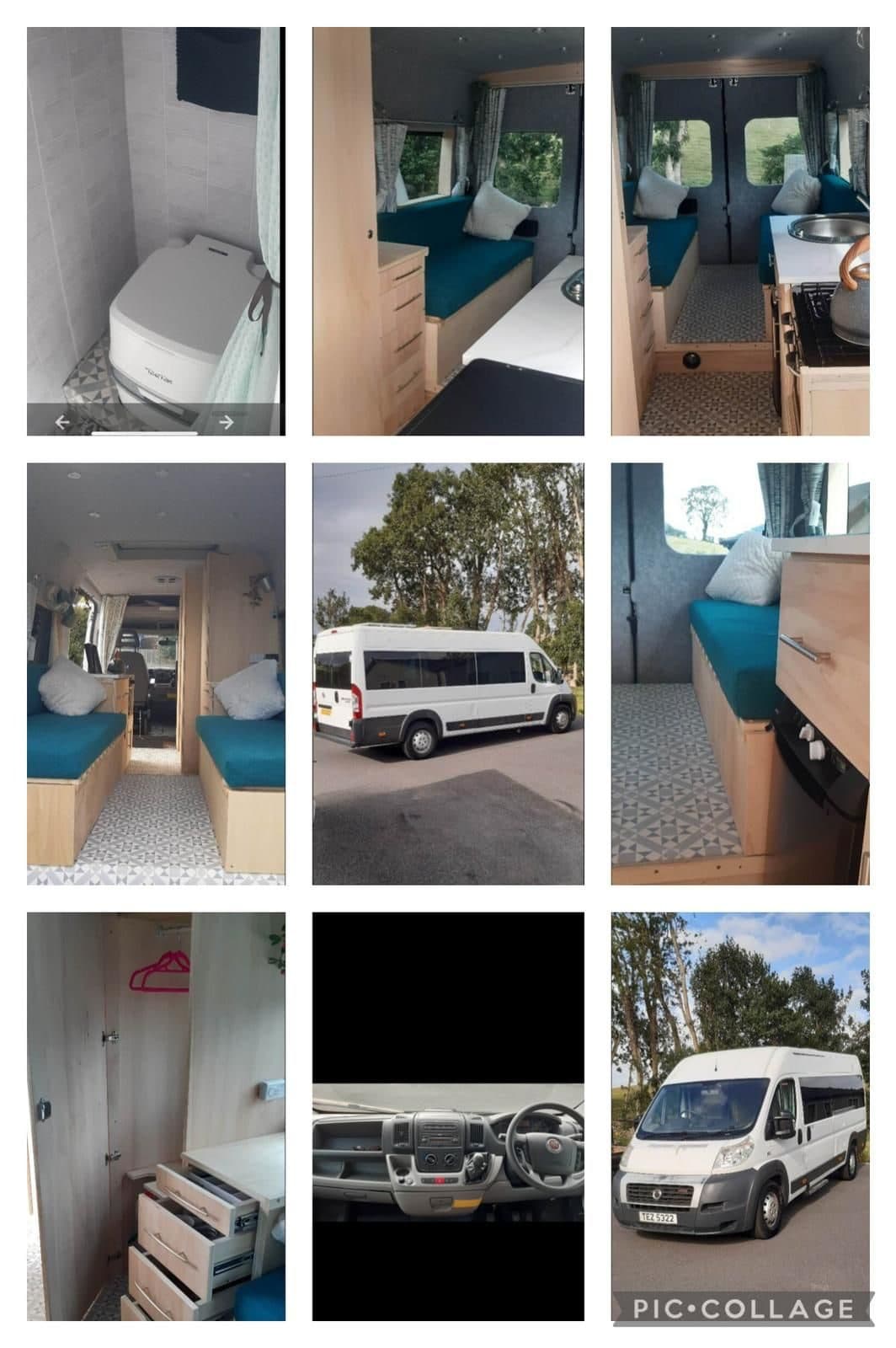 Fiat Ducato Long Wheel Base 2 person self converted campervan