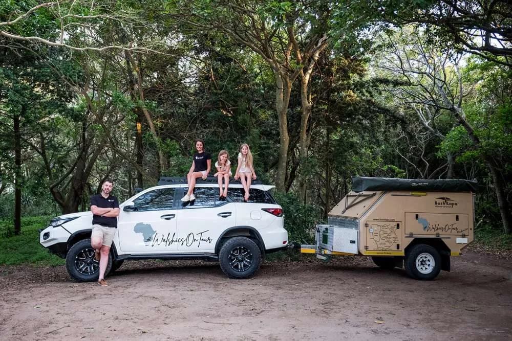 Car with Trailer-RV - Africa - Nicole Walsh